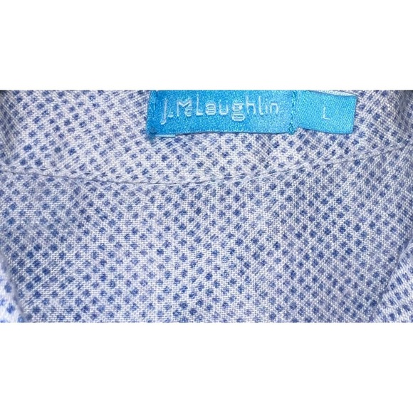 J. McLaughlin Fallon Loose Fit Linen Sz L | Preppy Style Essential - Picture 5 of 8